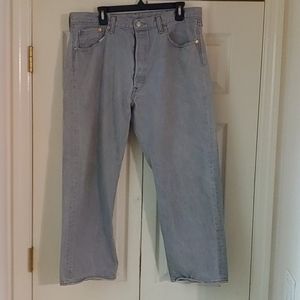 Levi's 501XX Gray Jeans 36x27 EXCELLENT CONDITION!